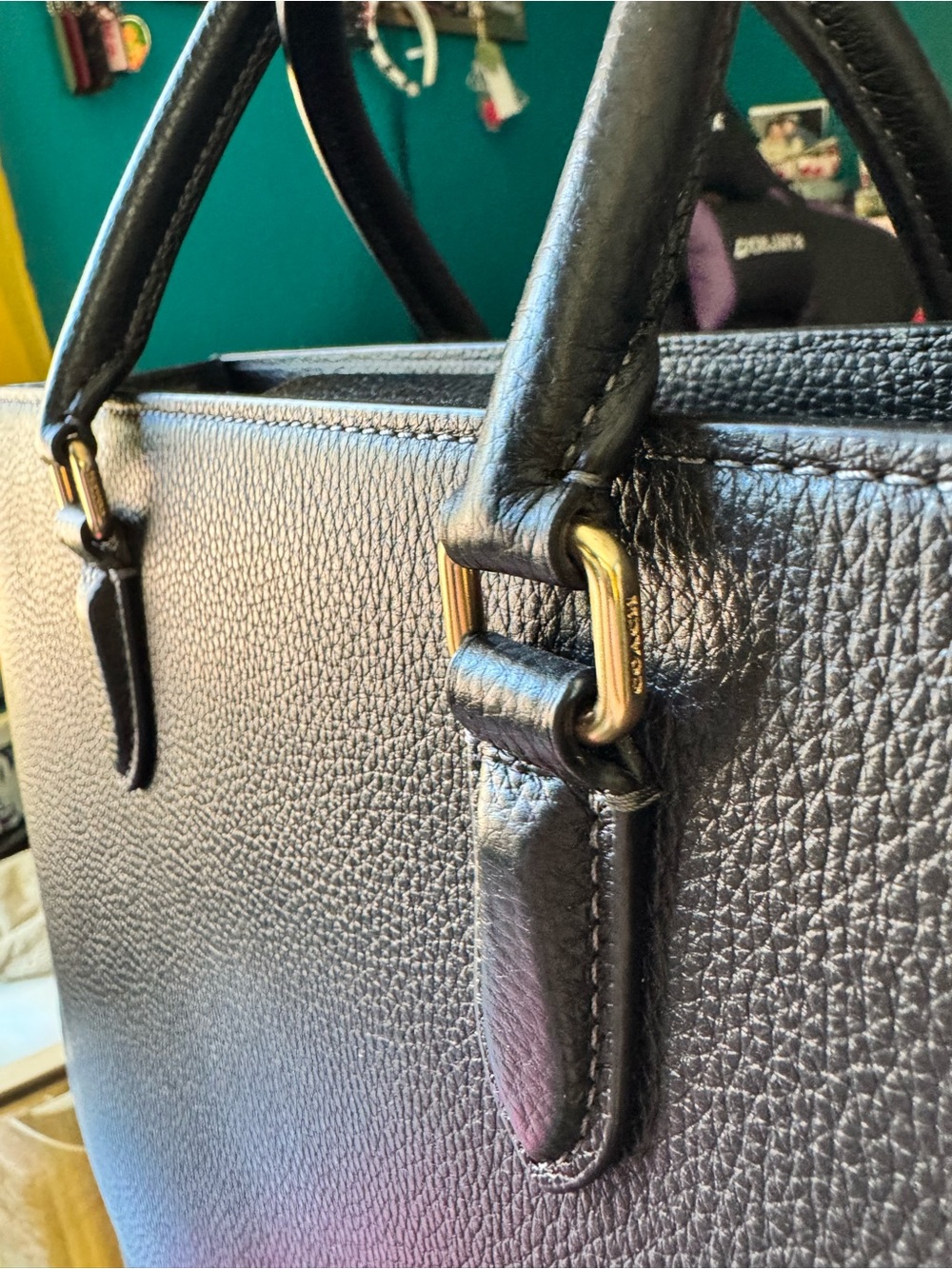Coach Black Maggie Tote - Picture 4 of 9